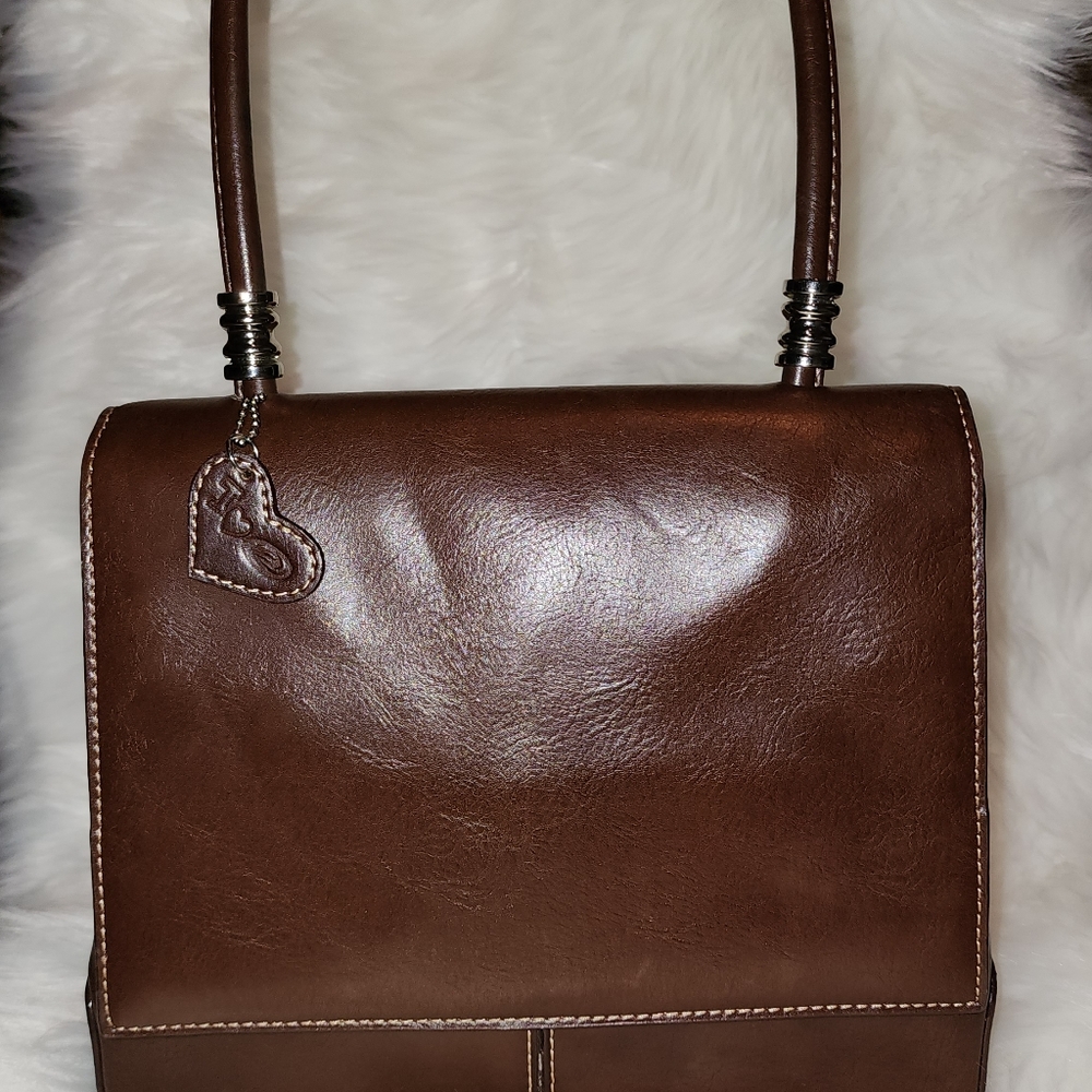 Faux Leather Handbag